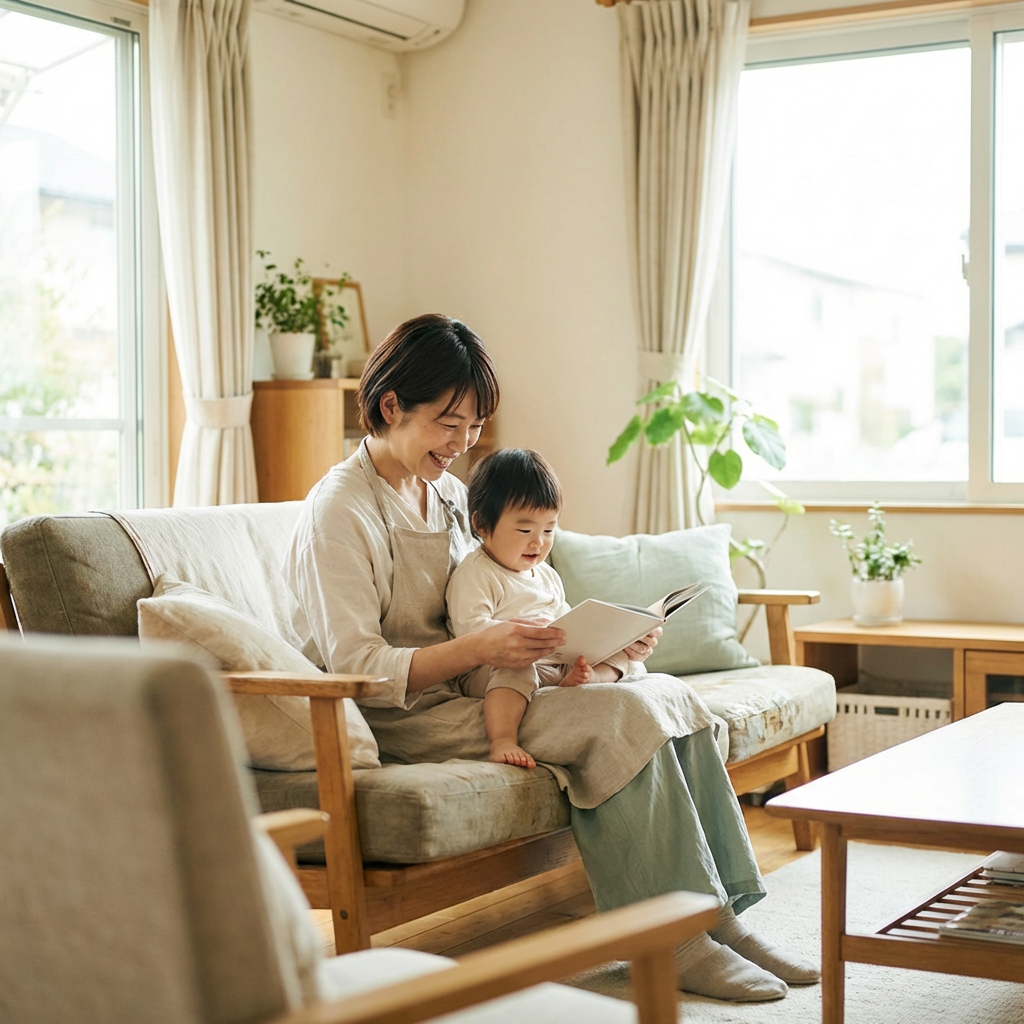 家族との幸せな時間